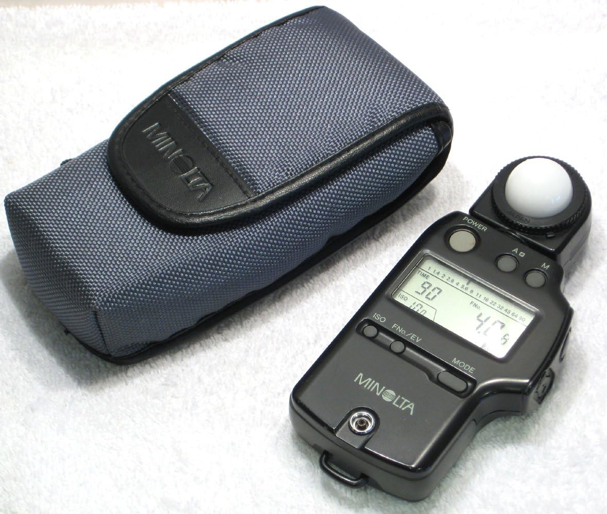 Minolta Auto Meter IV F Light Meter Instruction Manual